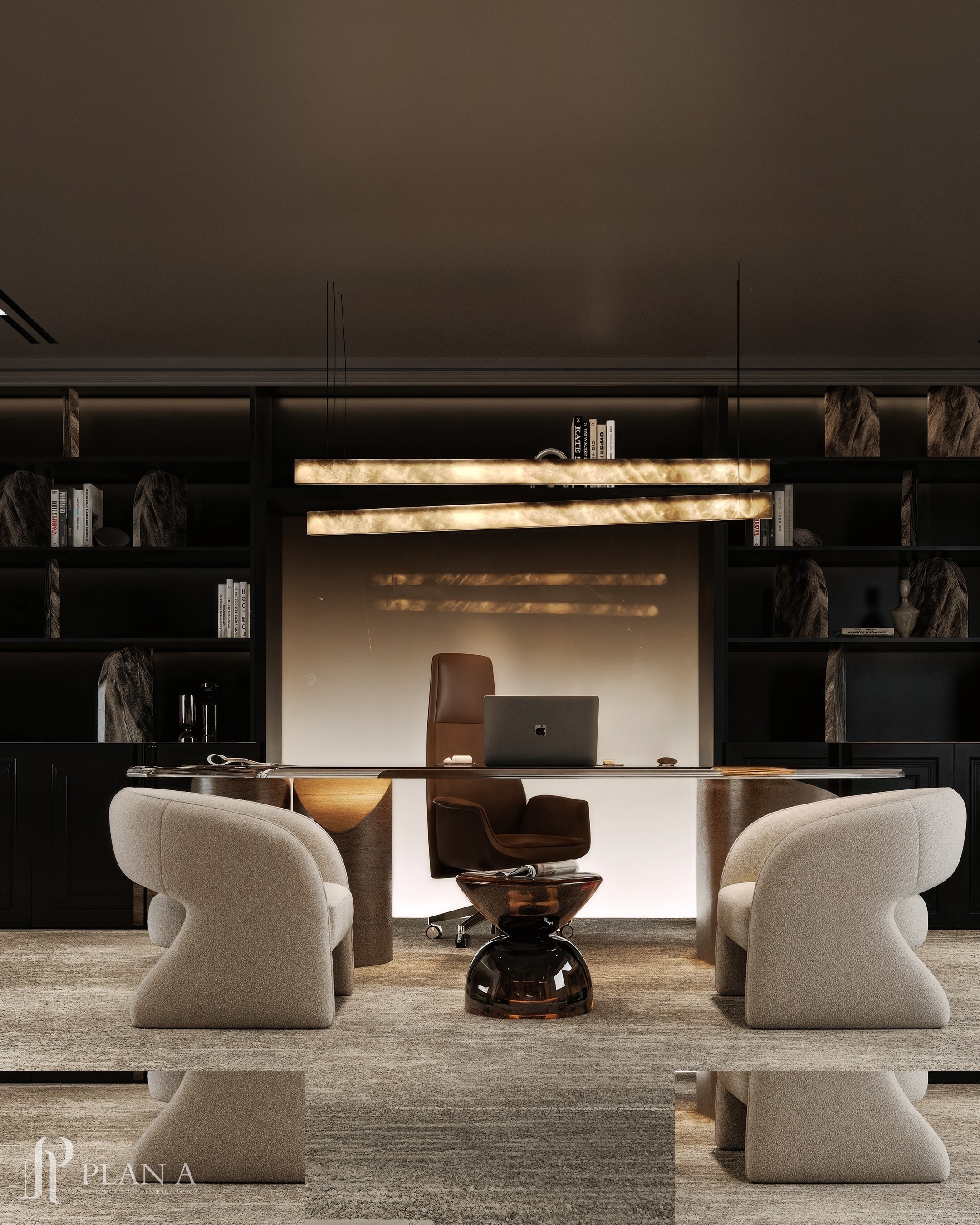مشروع المكتب الإداري الفاخر (Office)