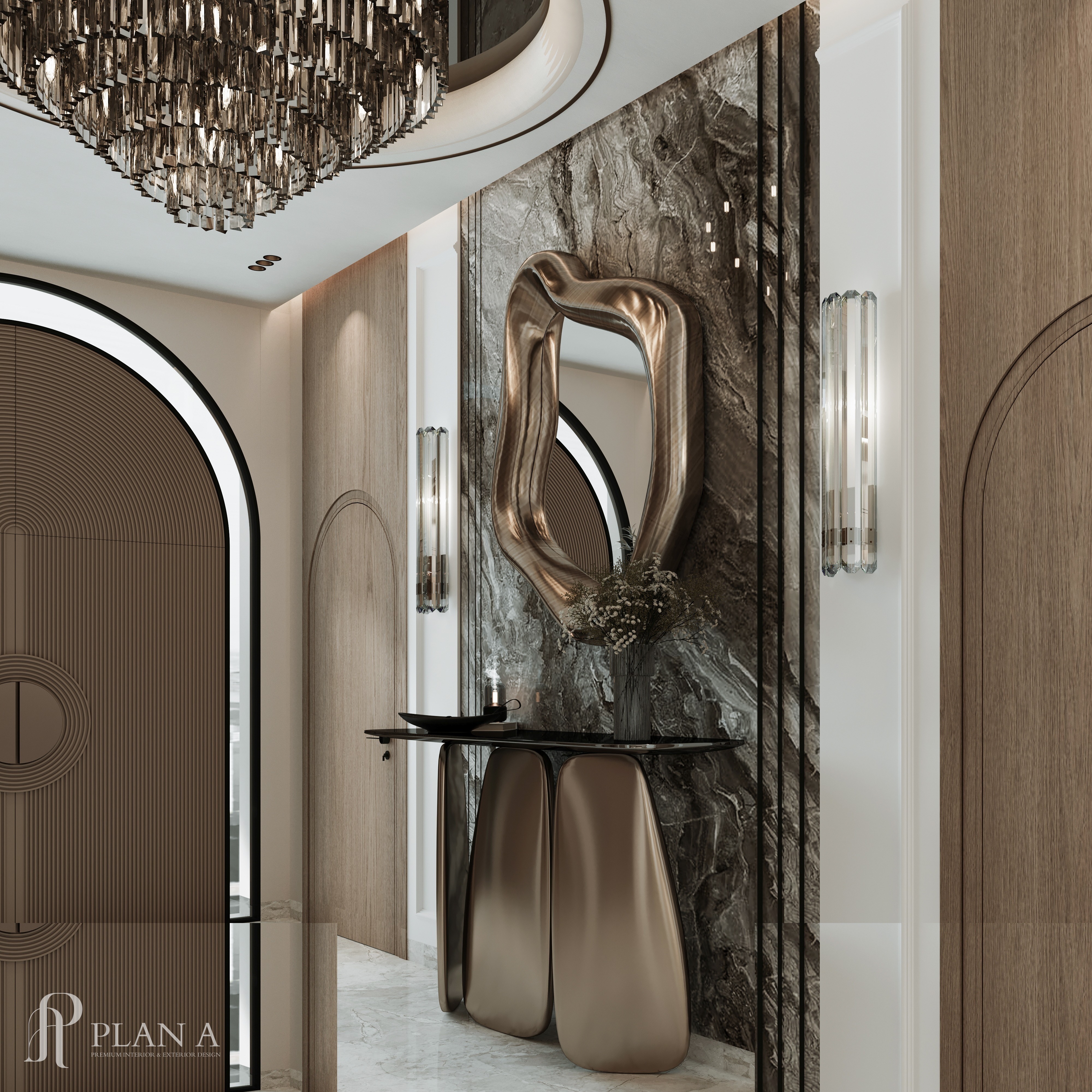 مشروع صالة الاستقبال وسفرة الطعام (Reception & Dining)